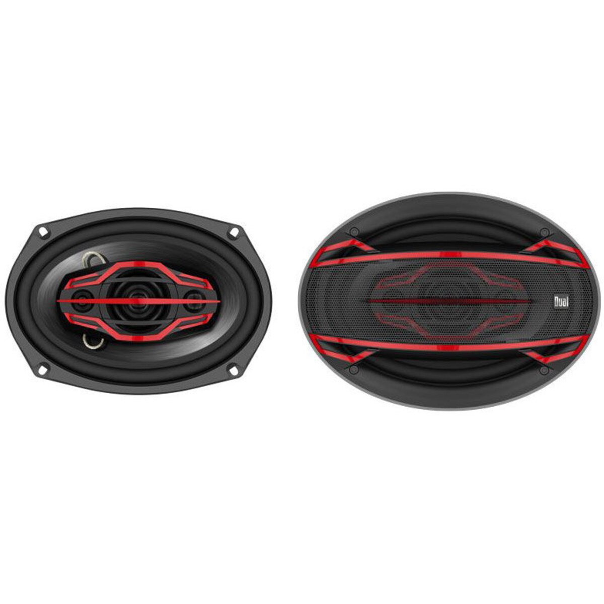 Dual DLS694 DLS Series 6"x9" Quadaxial 4Way Car Audio Speaker Pair